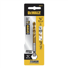 DeWalt DD5116 1/4 Titanium Ir Drill Bit