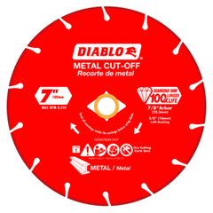 Diablo DDD070DIA101F 7 Diamond Metal Cut-Off Blade