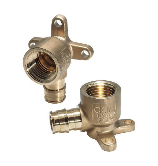 DAHL Dahl Valve DE-050-A Fitting 1/2 Cold Expansion x 1/2 FIP (Pack of 10)