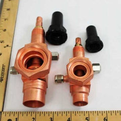 Danfoss 7703009 Rotolock Valve Set for Professional HVAC and Cooling Systems