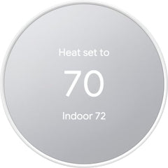 Google GA01334-US Nest Smart Programmable Wifi Thermostat Snow