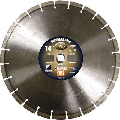 Diamond Products 57720 Diamond Products 14 Standard Gold High Speed Diamond Blade