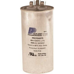 Packard TRCFD6075 Titan 440/370-Volt 60+7.5 MFD Round Pro Run Capacitor