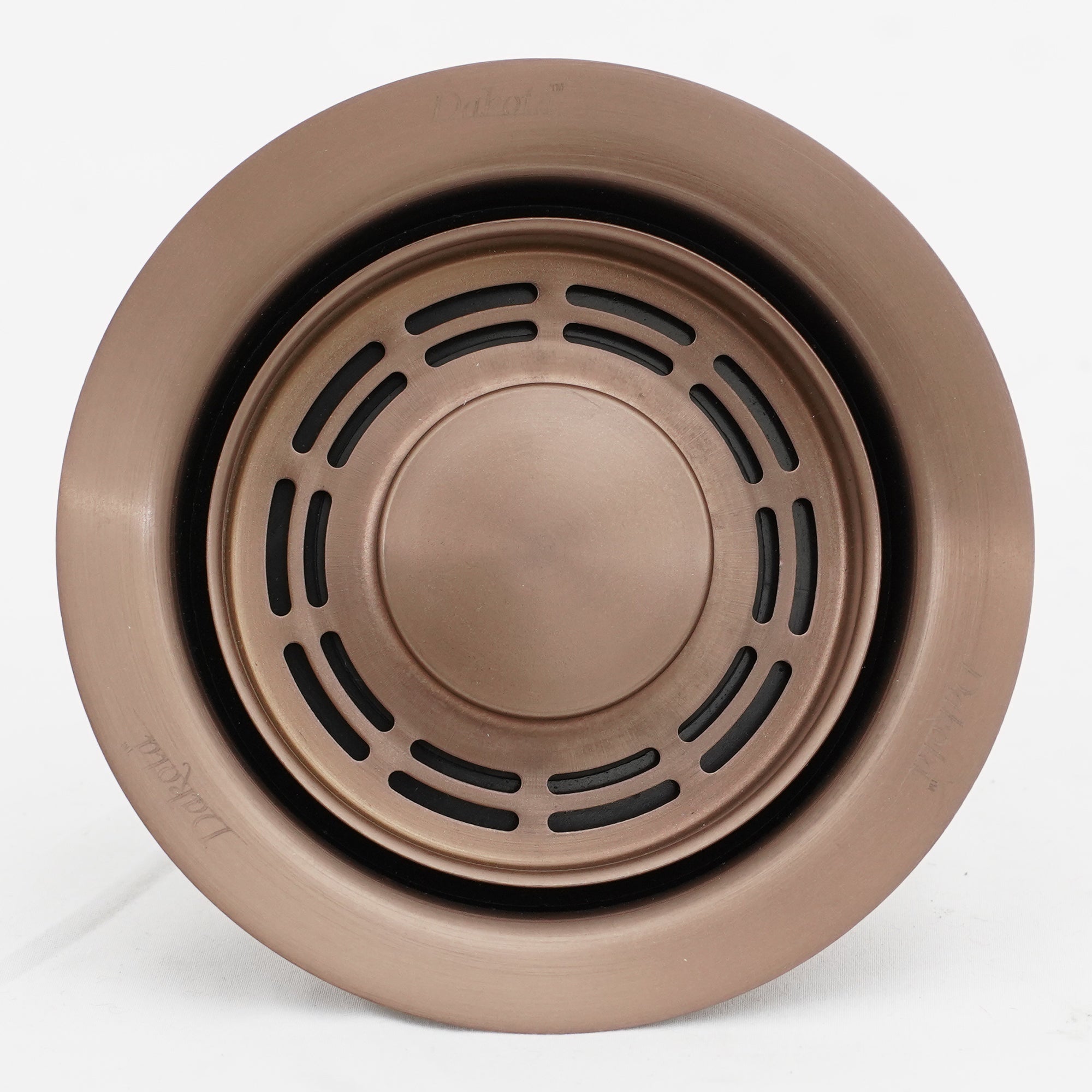 DAKOTA Dakota Plumbing Products DSA-PBSCP Sink Strainer 3.5 Inch Copper