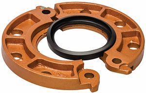 Victaulic L030641PP0 Style 641 3 in Flanged Ductile Iron Adapter with Gasket