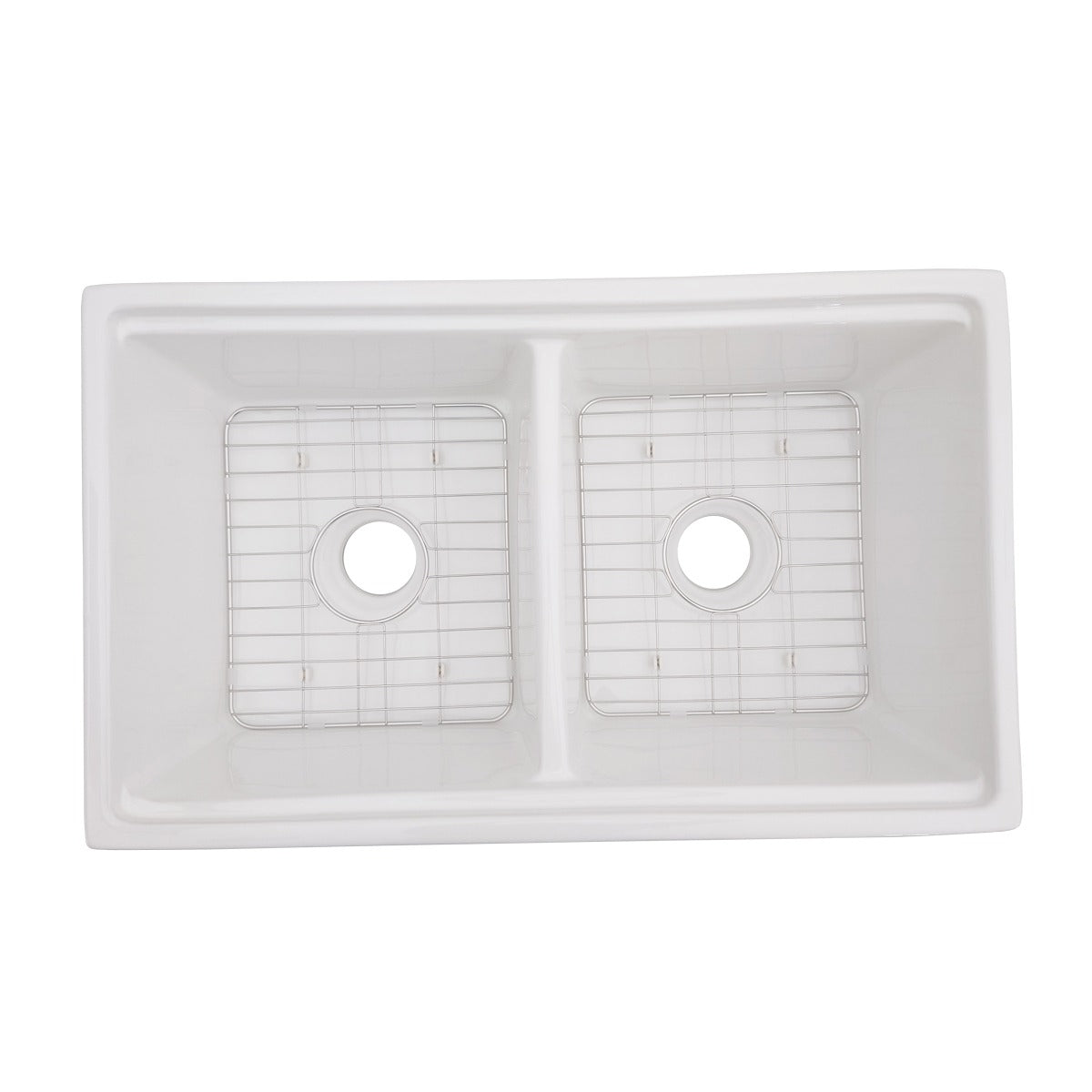 DAKOTA Dakota Plumbing Products DSE-FCAL5050S Fireclay Farmhouse Sink