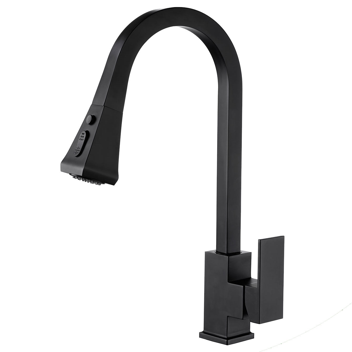 DAKOTA Dakota Plumbing DSF-16KPO04MBK Pulldown Kitchen Faucet
