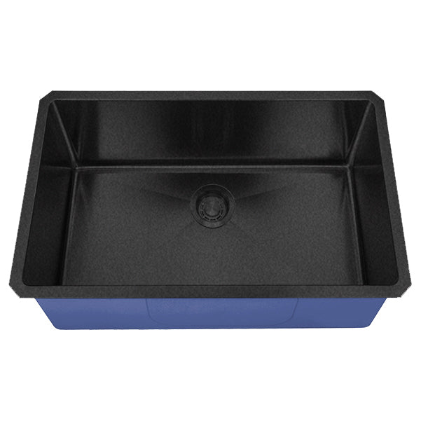 DAKOTA Dakota Plumbing Products DSM-3018GBK Undermount Kitchen Sink