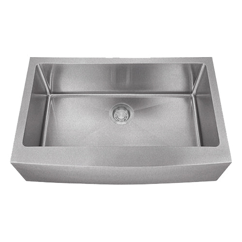 DAKOTA Dakota Plumbing DSM-A3320SV Farmhouse Sink 33in Silver