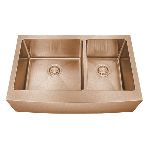 DAKOTA Dakota Plumbing Products DSM-A6040CP Farmhouse Sink Copper