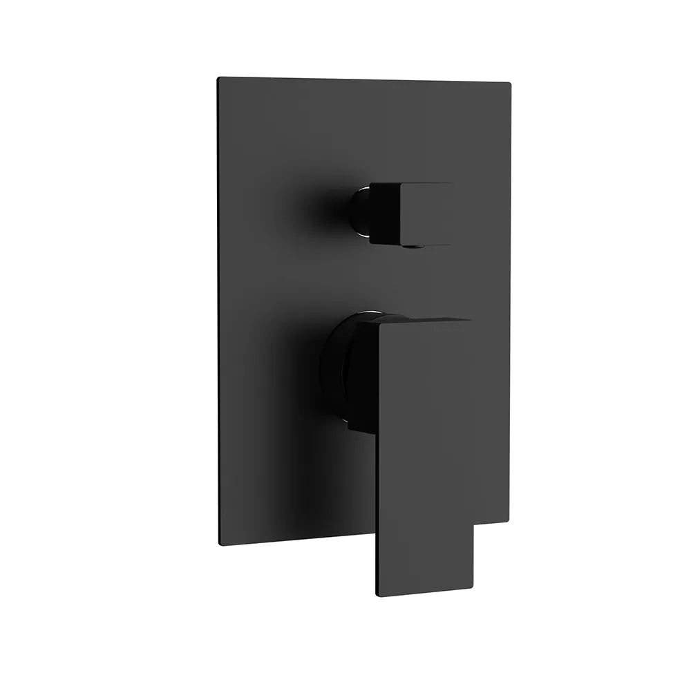 DAKOTA Dakota Plumbing Products DSF-34BTS01MBK Tub Shower Set Matte Black