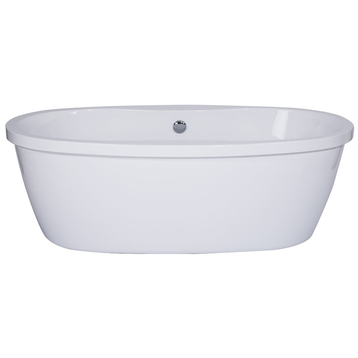 DAKOTA Dakota Plumbing Products DST-FSOCB01W-68 Freestanding Bathtub