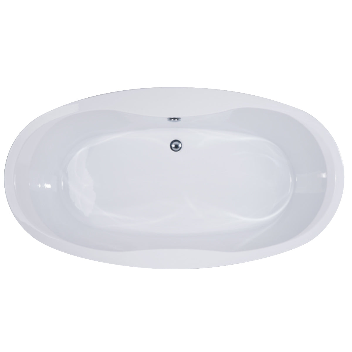 DAKOTA Dakota Plumbing Products DST-FSOCB01W-60 Freestanding Bathtub