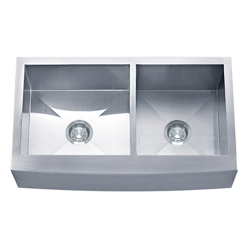 DAKOTA Dakota Plumbing Products DSZ-A6040 Apron Kitchen Sink 60/40
