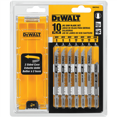 DeWalt DW3741C 10 Pc T-Shank Jig Saw Blade Set