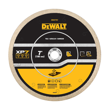 DeWalt DW47757 7IN CONTINUOUS XP7 TILE