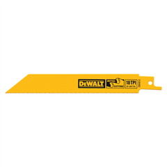 DeWalt DW4810 Metal Cutting Reciprocating Saw Blades 4 In 18TPI