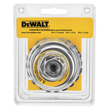 DeWalt DW4916 High Performance Cup Brush 4 in x 5/8-11