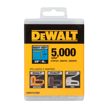 DeWalt DWHTTA7055 Heavy Duty Narrow Crown Staples 5/16 - 5000 Pack