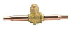 Danfoss 009G8054 3/4 x 3/4, ODF Soldered x ODF Soldered, 650 PSI, Stainless Steel Ball, Brass Body, Straightway, Bi-Flow, Shut-Off, Ball Valve