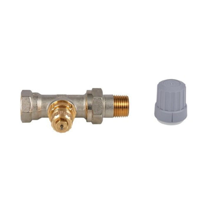 Danfoss 013G8015 RA2000 1/2 inch Straight Thermostatic Radiator Valve