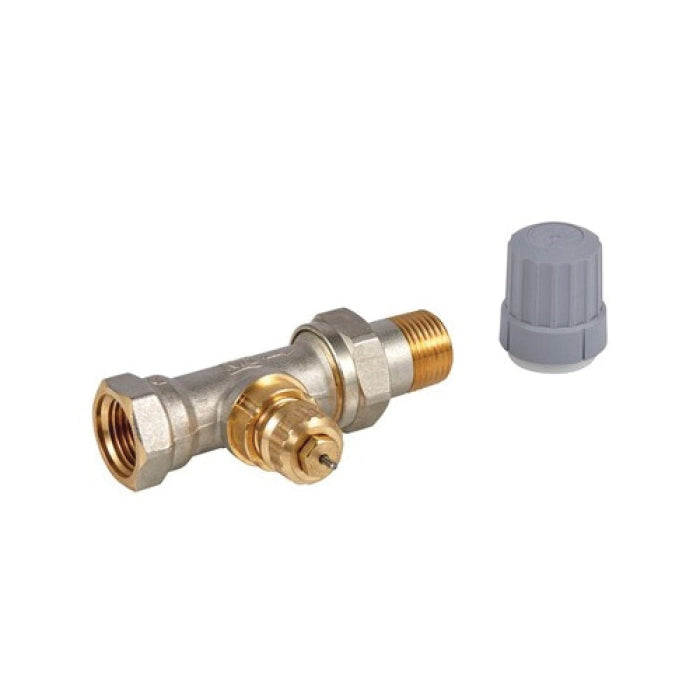 Danfoss 013G8015 RA2000 1/2 inch Straight Thermostatic Radiator Valve ...