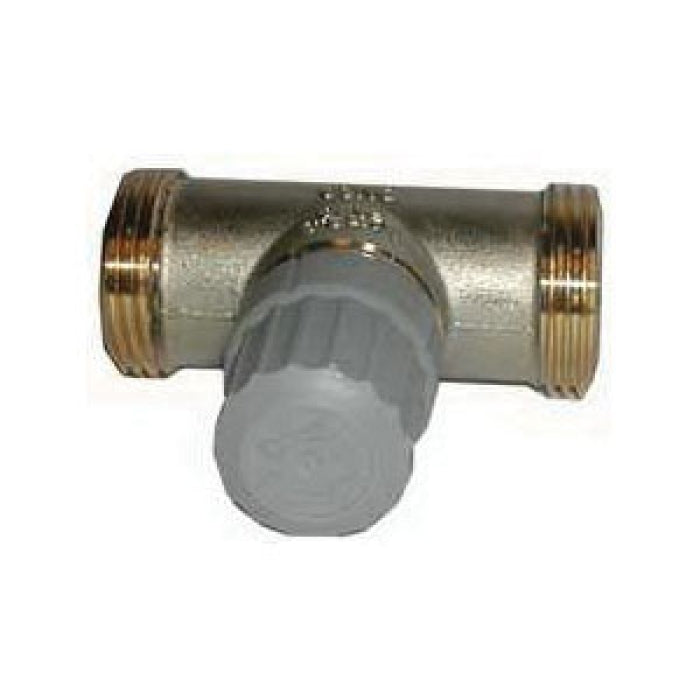 Danfoss 013G8044 - 3/4 Inch Thermostatic Radiator Valve Straight Union Sweat for HVAC and Water Systems