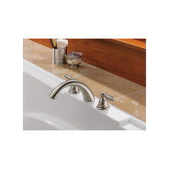 Peerless Faucet PTT298696 Claymore Two Handle Roman Tub Trim Only, 8 to 16 in Centers, Chrome