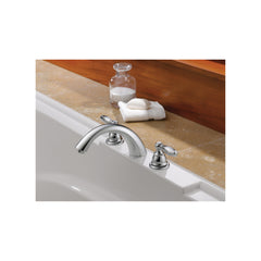 Peerless Faucet PTT298696 Claymore Two Handle Roman Tub Trim Only, 8 to 16 in Centers, Chrome