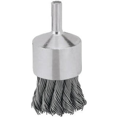 DeWalt DW49004 End Brush - Steel Bristle, Knotted - 3/4 in Brush Dia