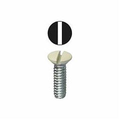 L.H. Dottie 414IV Oval Head Wall Plate Screw #6-32 x 1/2 Inch