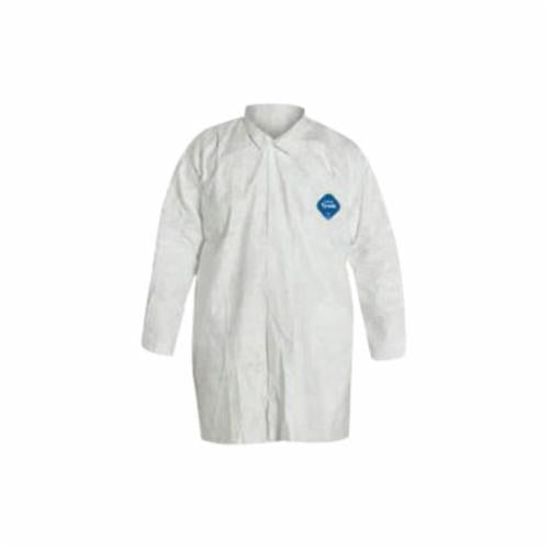 DUPONT Dupont TY210SWHSM003000 Tyvek Lab Coat No Pockets Small 30 per Case