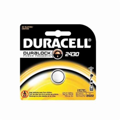 Duracell DL2430BPK Lithium Medical Battery 3 Volt 1 Pack