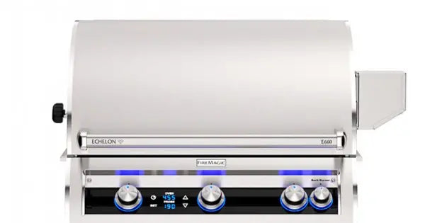 FIRE MAGIC GRILLS Fire Magic Grills E660I-9E1N Echelon E660i Built-In Grill 86,000 BTU (660 sq. in.) E660I-9E1N-W
