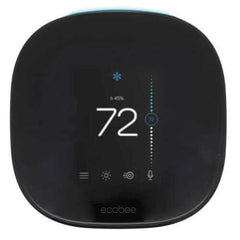 Ecobee EB-STATE6P-01 Smart Thermostat Premium Wi-Fi Thermostat 1.0 / 6P, 1-1/48 in D Outside x 4-1/12 in OAW x 4-1/12 in H Outside