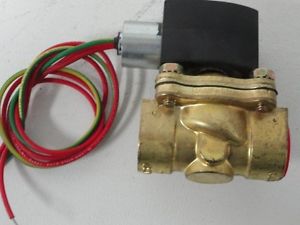 Asco EF8210G9 Solenoid Valve 120V 3/4 Inch NC Brass