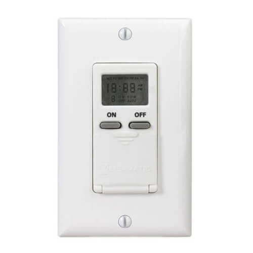 Intermatic EI500WC 7-Day 120 VAC 60 Hz 15 Amp White Programmable Timer