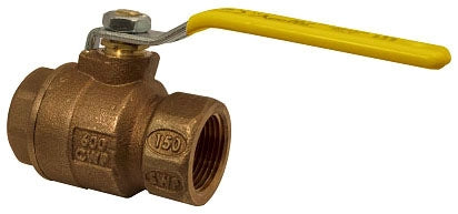 Conbraco 77C-208-01A 2, Soldered x Soldered, 600 PSI CWP, 150 PSI SWP, Chrome Plated Brass Ball Valve