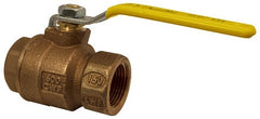 Conbraco 77C-206-01A 1-1/4 Soldered x Soldered 600 PSI CWP Ball Valve