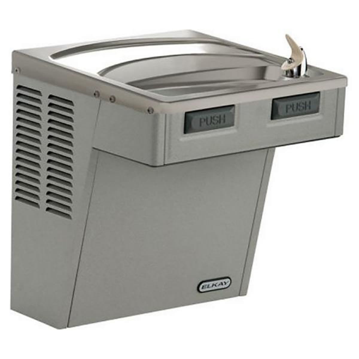 Elkay EMABFDL Wall Mount Mechanical Activation ADA Cooler Non-filtered Non-refrigerated Light Gray Granite