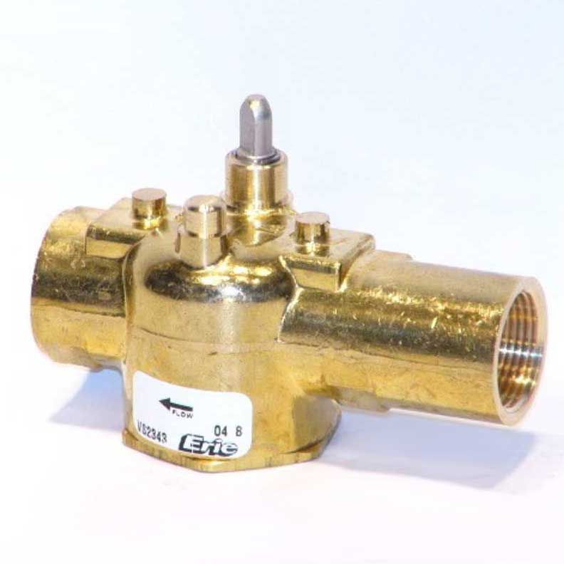 Erie VS2343 3/4 Inverted Flare 2-Way Steam Valve Body 3.5 Cv