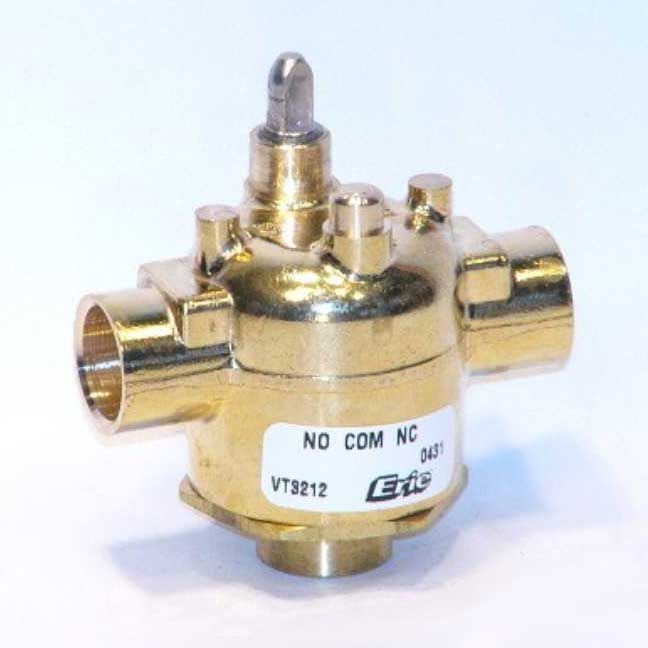 Erie VT3212 Zone Valve Body 1/2 Inch Sweat 3-Way CV3