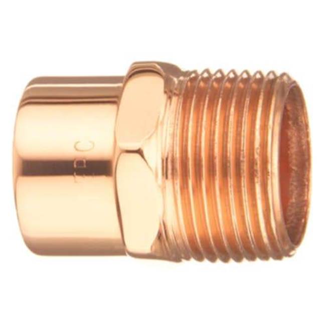 ELKH 10030330 Solder Male Adapter, 3/4 Inch, C x MNPT End, Copper