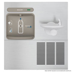 Elkay EZWS-ERPB8-RF ezH2O Retrofit Bottle Filling Station for SwirlFlo Fountain Non-Filtered Refrigerated Stainless