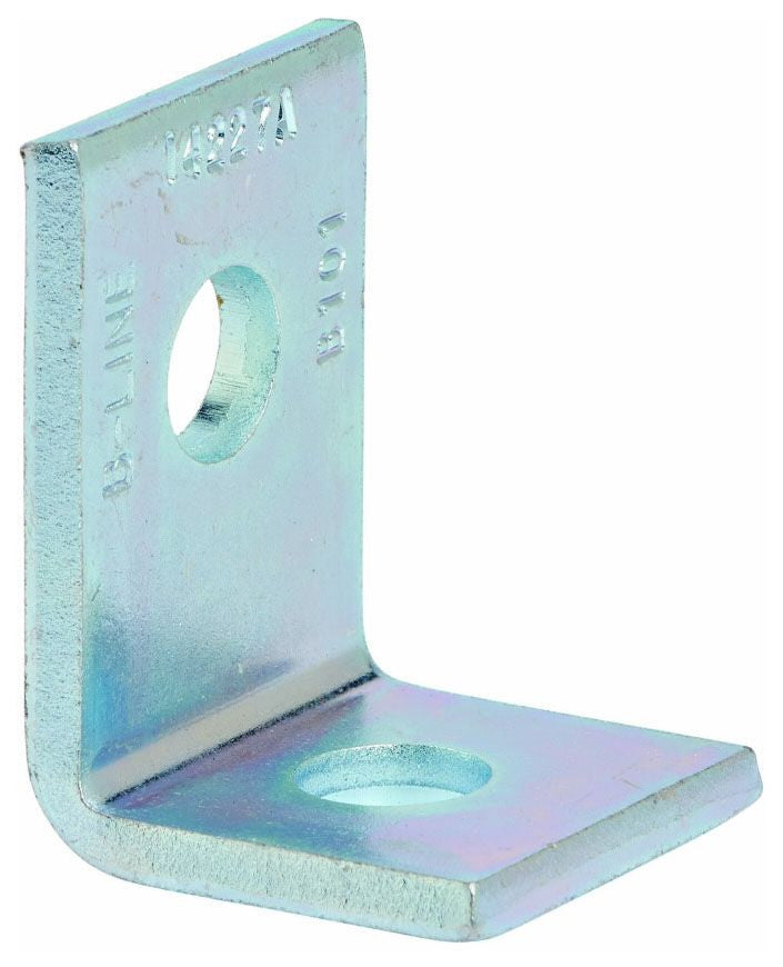 B-Line B101ZN 90 Degree Two Hole Corner Angle, 2-5/16 Inch Length x 1-5/8 Inch Width x 7/32 Inch Thickness - Replacement MPN