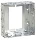 Crouse-Hinds TP422 4 x 4 x 1-1/2 Steel Square Box Extension Ring