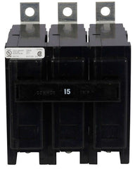 Eaton BAB3015H Type BAB Quicklag Industrial Thermal-Magnetic Circuit Breaker, 240 VAC, 15 Amp, 10 kAIC, 3-Pole