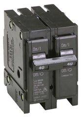 EATON BR240 Type BR Plug-On Circuit Breaker, 240 VAC, 40 Amp, 10 kAIC, 2-Pole