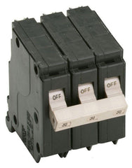 EATON CH330 Type CH Thermal Magnetic Circuit Breaker, 240 VAC, 30 A, 10 kA Interrupt, 3 Poles, Common/Thermal Magnetic Trip