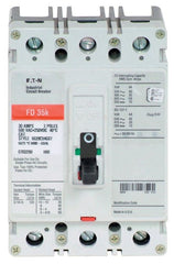 EATON FD3100 C Series Type FD Molded Case Circuit Breaker 600 VAC/250 VDC 100 A 35 kAIC at 480 VAC/65 kAIC at 240 VAC